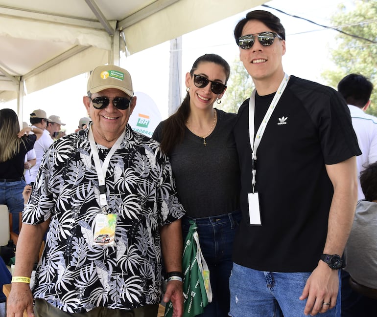 Lucas Gómez, Laura Gómez y Manuel Ortega.