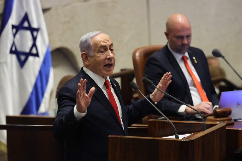 El primer ministro de Israel, Benjamín Netanyahu.