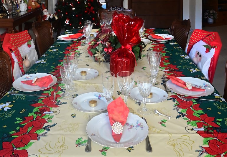 Mesa de Navidad.