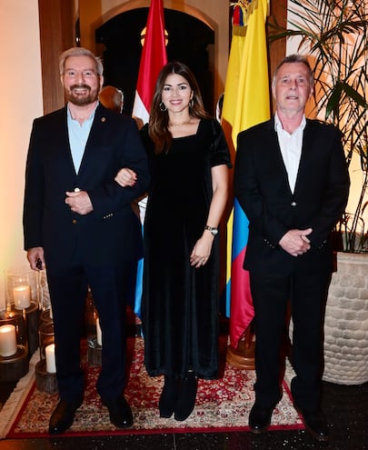 Miguel Carrizosa, Cynthia Caje y Jorge Puschkarevich.