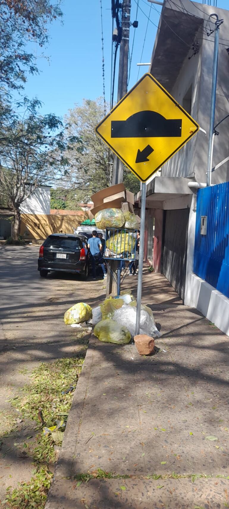 Alfombra de basuras