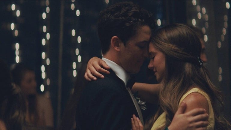 Miles Teller y Shailene Woodley en The Spectacular Now.