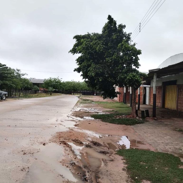 La población de Toro Pampa registró 60 mm de lluvia.