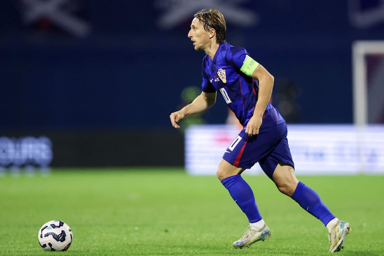 Luka Modric, la estrella de la selección de Croacia