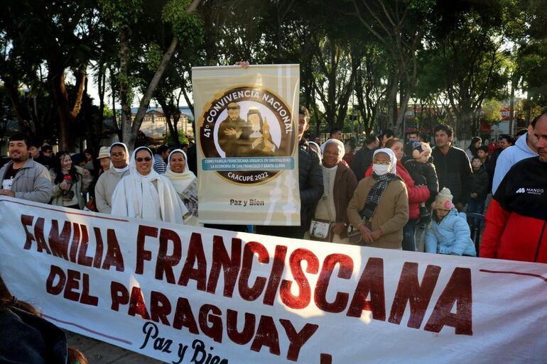Familia franciscana del Paraguay.