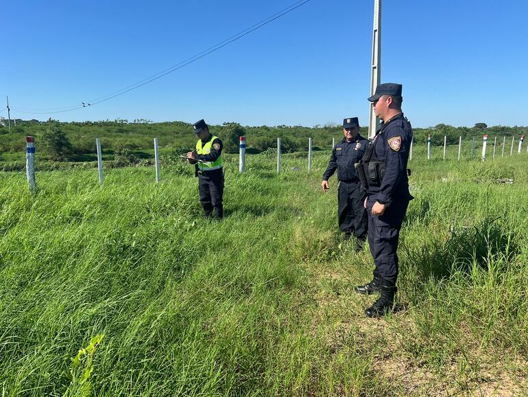 El cuerpo fue encontrado a cien metros de la vivienda de la víctima.