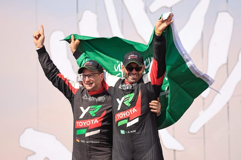 Yazeed Al-Rajhi, ganador del Dakar