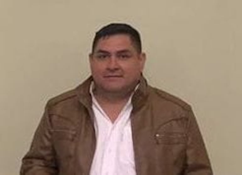 Productor Armando Vargas, uno de los dirigentes del grupo de labriegos.