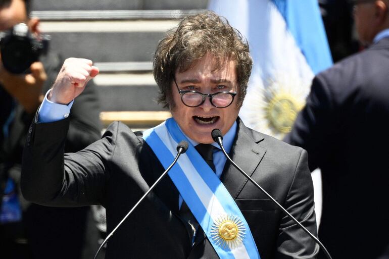 El presidente de Argentina, Javier Milei.