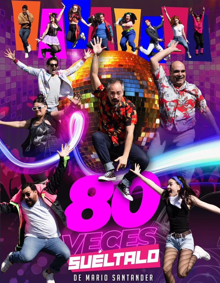 La comedia dramática "80 veces suéltalo" presentará a un variado elenco en la Alianza Francesa.