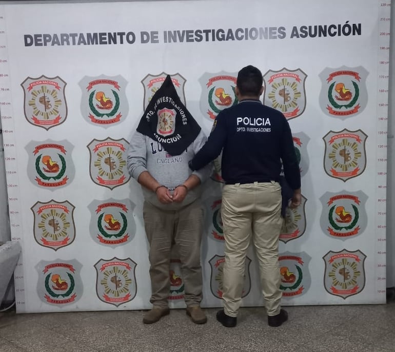 Detienen a "Marcelito", presunto integrante de banda criminal responsable de asaltos.