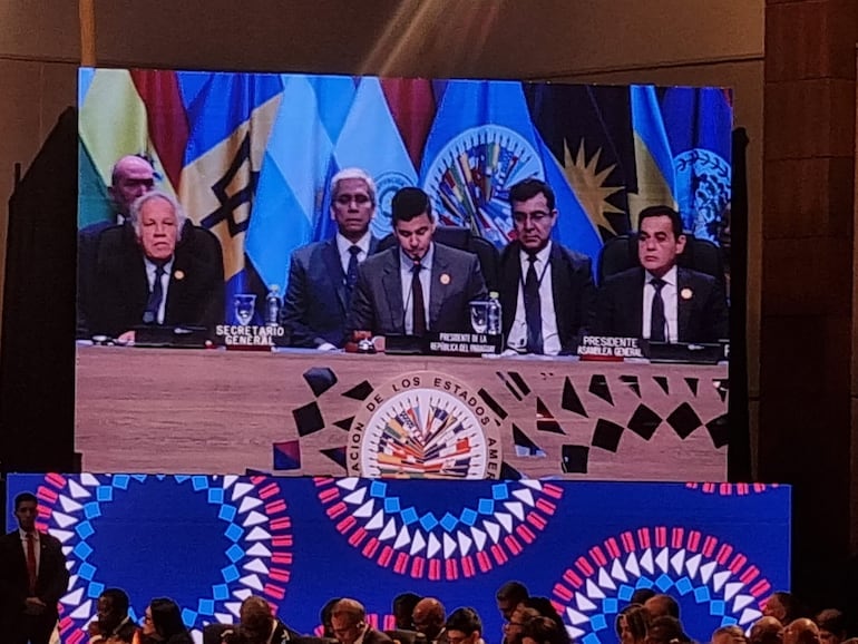 Asamblea General de la OEA.