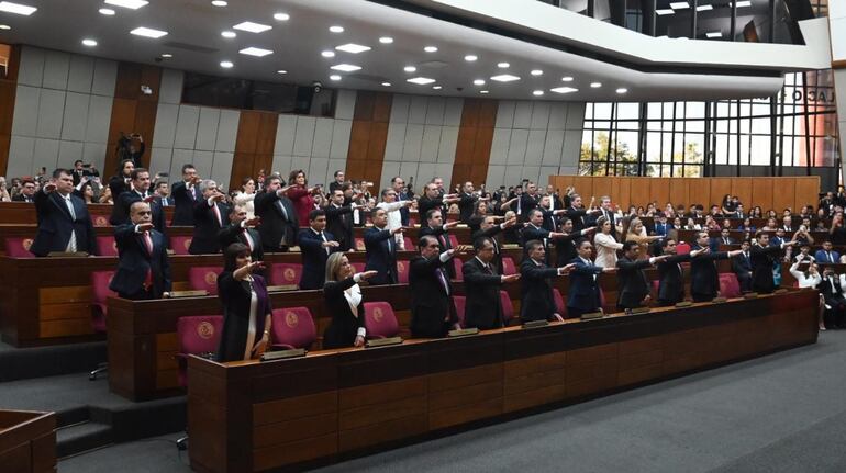 Juramento de senadores