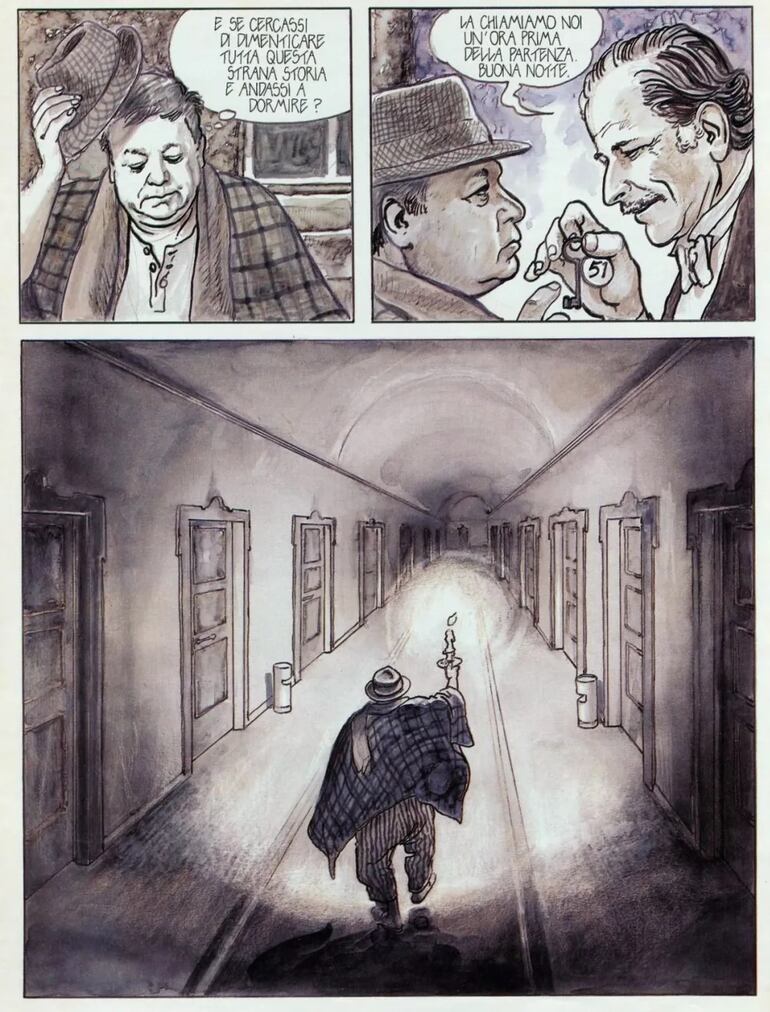 Fellini / Manara: Il viaggio di G. Mastorna