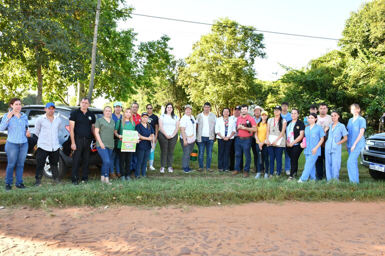 En San Ignacio, Misiones, inician campaña contra el arbovirosis.