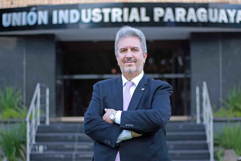 Enrique Duarte, presidene de la Unión Industrial Paraguaya (UIP).