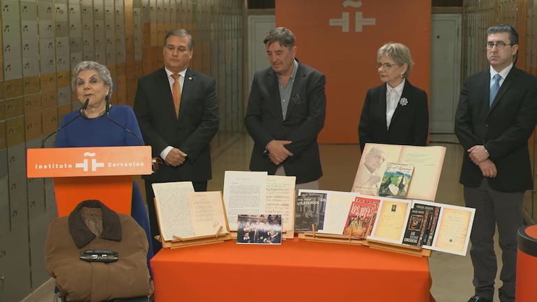 Augusto Roa Bastos Instituto Cervantes Caja de las Letras