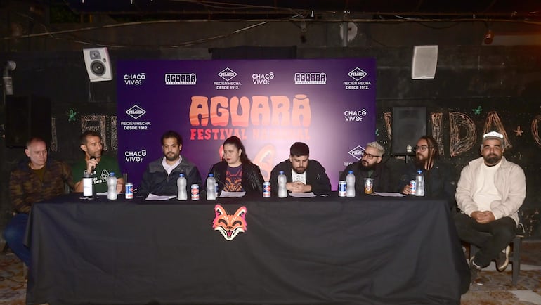 Los organizadores y también vocalistas de bandas que estarán presentes, brindaron más detalles de lo que será el Aguará Festival, en el marco de una conferencia de prensa llevada a cabo en Rockero.