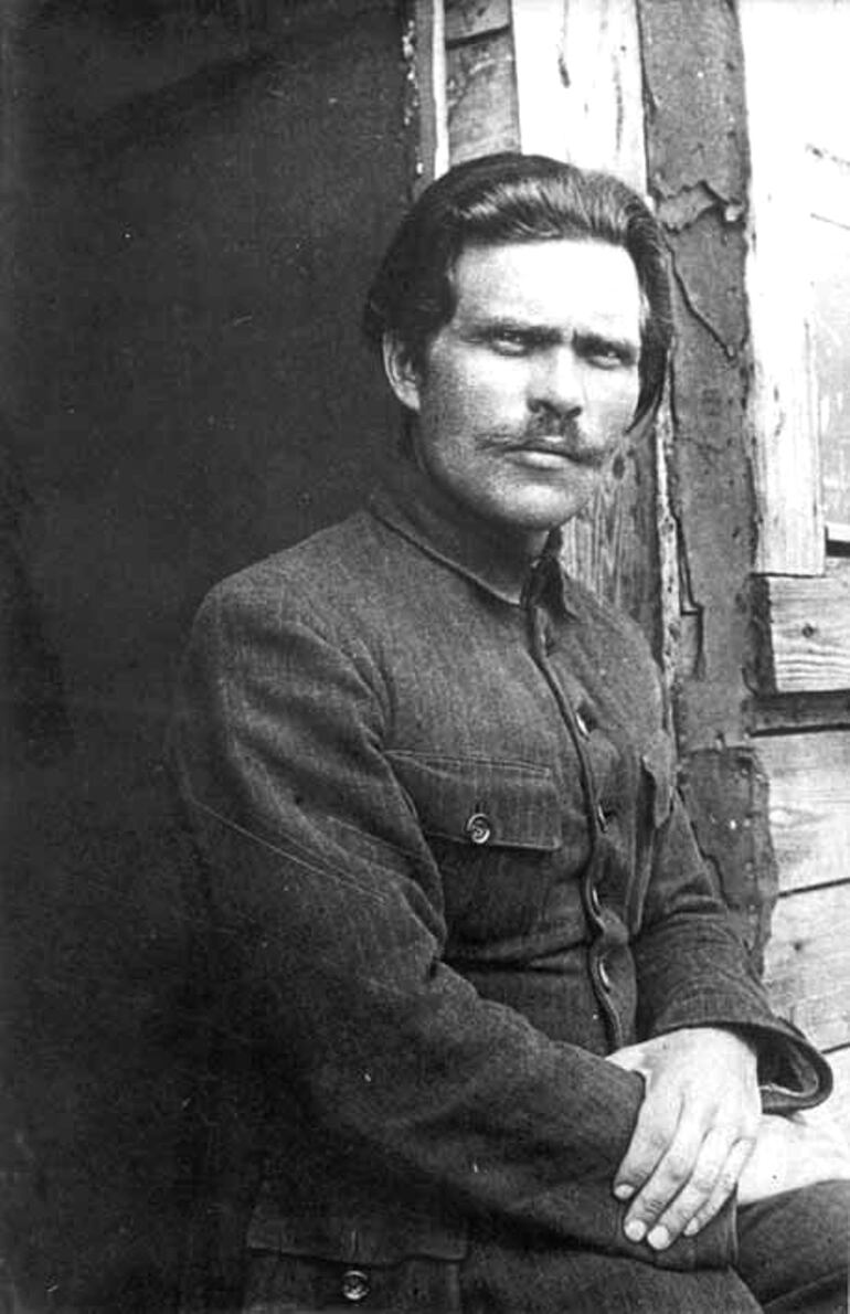 Néstor Makhno en Rumania en 1921