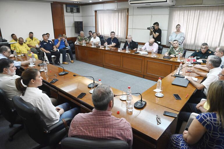 Ayer en la SEN, se instaló una mesa de trabajo nacional.