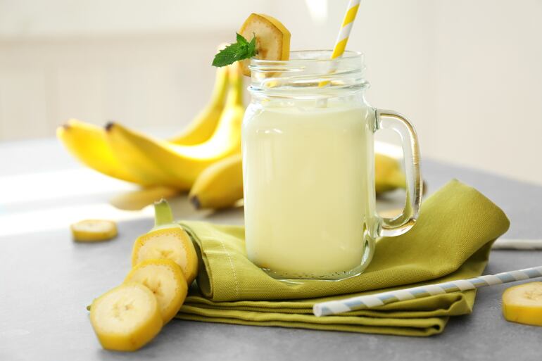 Licuado de banana.