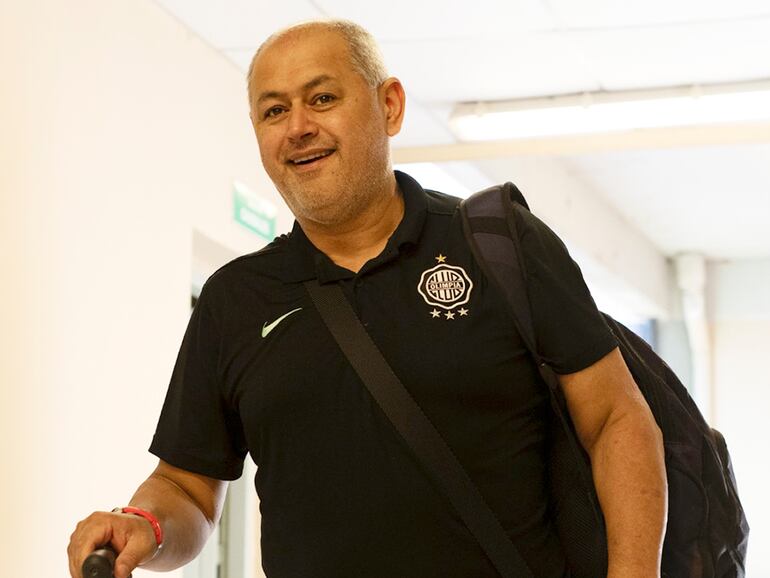 Francisco Arce, entrenador de Olimpia.