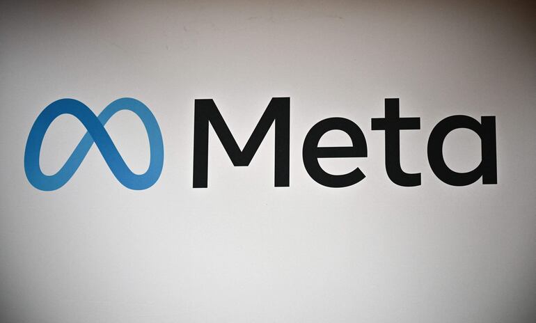 El logo de Meta.