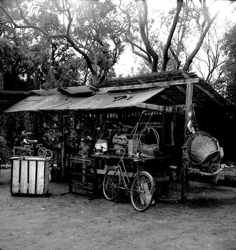 El local del taller para desocupados en la Chacarita en 1968.