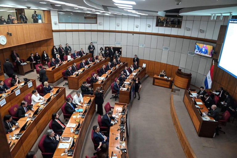 Cámara de Senadores, (archivo).