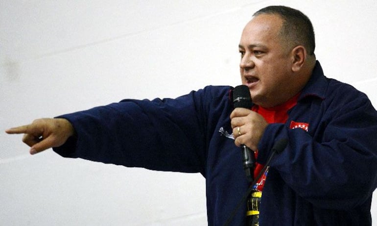 El líder chavista Diosdado Cabello, imagen de archivo.