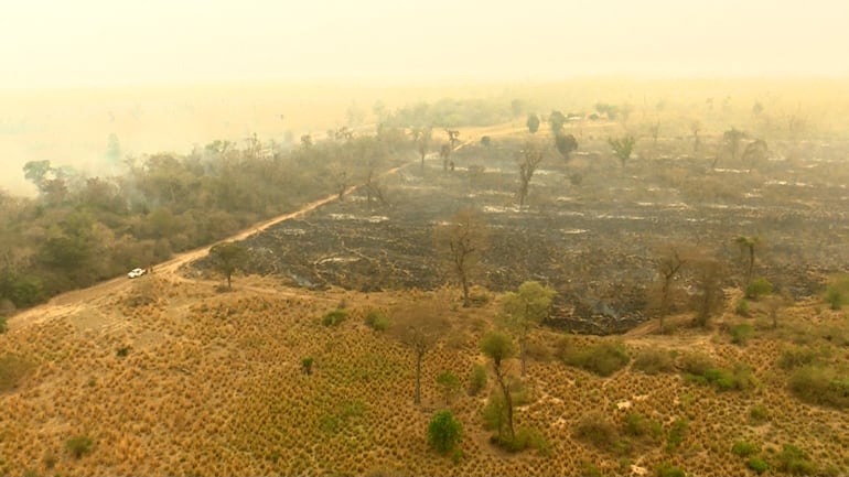 El presidente consideró que por el momento no es necesaria la declaración de emergencia por los incendios en el Chaco.