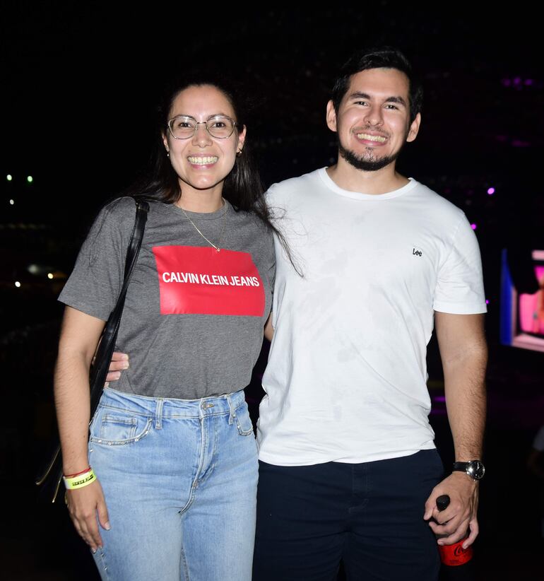 Ana Laura Melgarejo y Diego René Díaz.