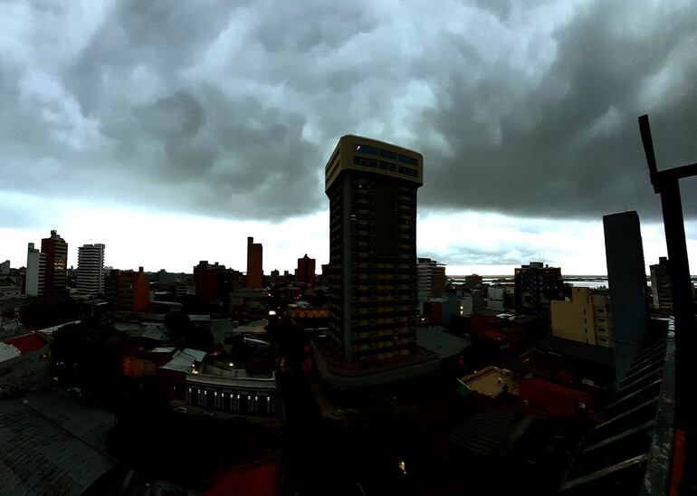 lluvia tormenta Asunción