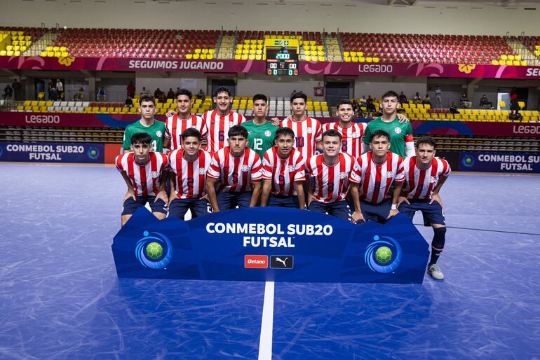 La selección paraguaya sub 20 de futsal está a un  paso de la final sudamericana.