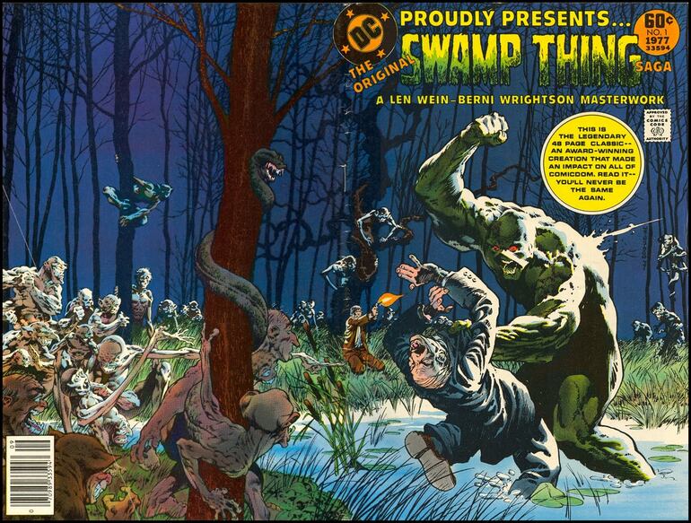 Bernie Wrightson, "Swamp Thing"