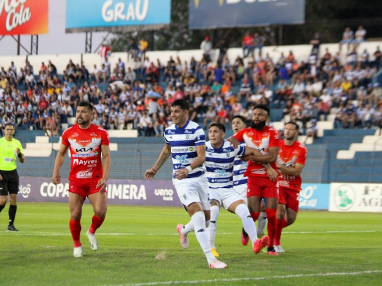 Ataque del 2 de Mayo en el Río Parapití en el juego ante Ameliano