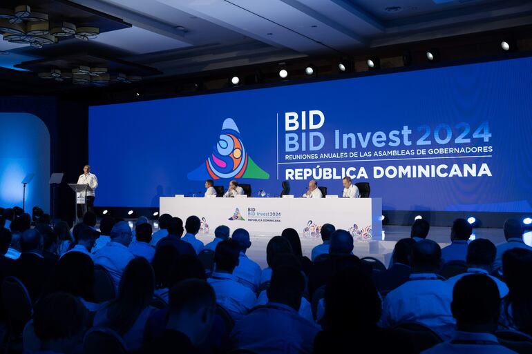 La última asamblea de gobernadores del Banco Interamericano de Desarrollo (BID), realizada en República Dominicana.