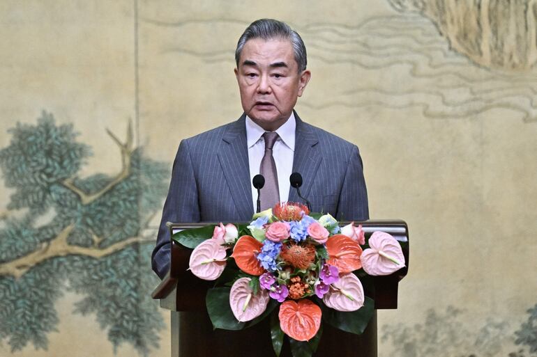 El ministro de Exteriores de China, Wang Yi.