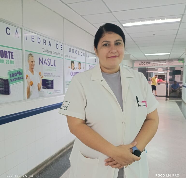 Dra. Liliana González, especialista en urología