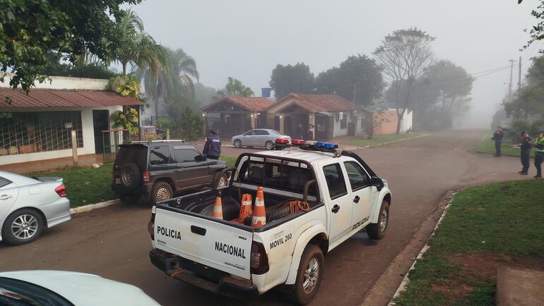 Policía Nacional interviene en caso de asalto con toma de rehén en Itapúa.