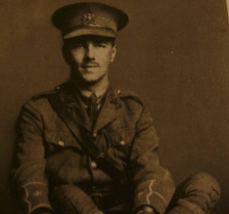 El poeta Wilfred Owen