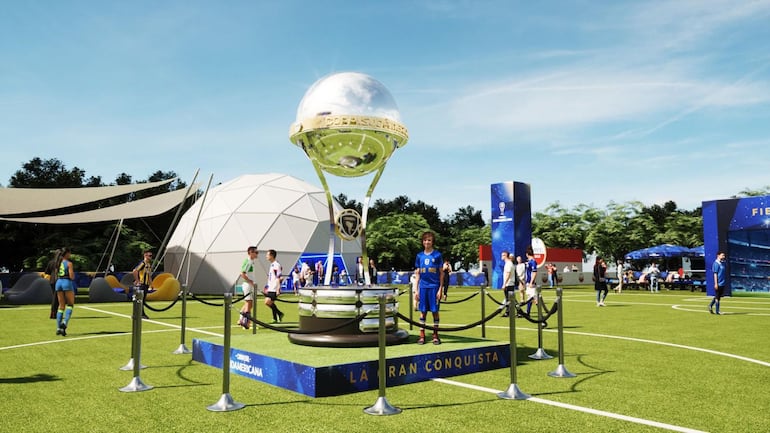 La fiesta Sudamericana en la Costanera de Asunción, se prepara como un gran evento para celebrar el fútbol regional.