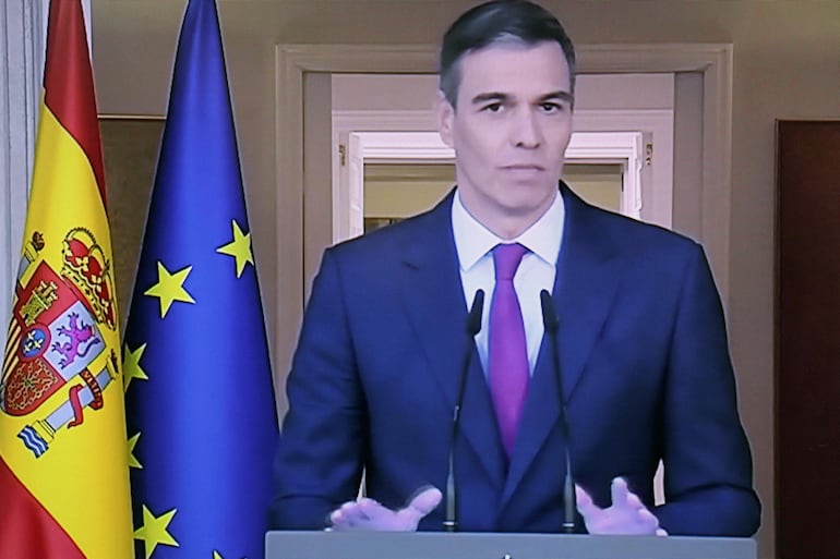 Pedro Sánchez, presidente del Gobierno español.