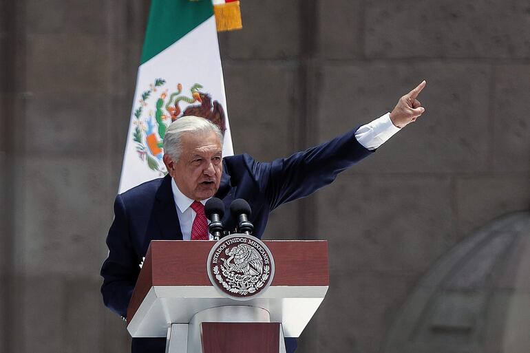 Andrés Manuel López Obrador, presidente de México.