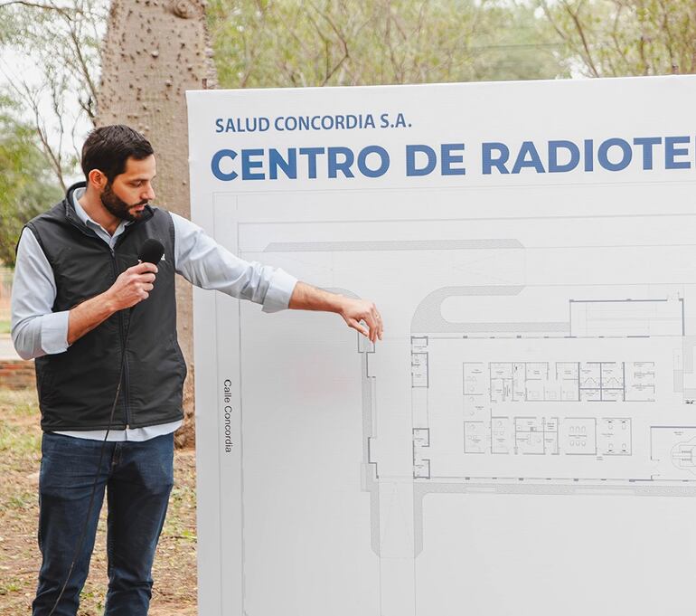 El Centro de Radioterapia contará con moderna tecnología y pretende abarcar a pacientes de toda la región.