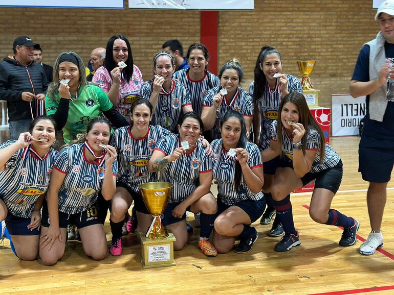 El equipo de las campeonas