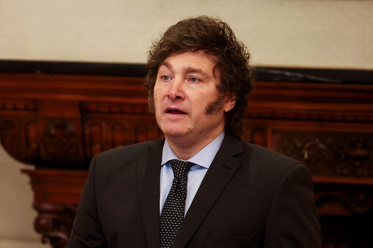 Javier Milei, presidente de la Argentina.