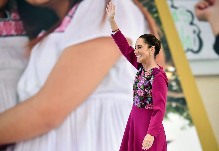 Claudia Sheinbaum, presidenta de México.