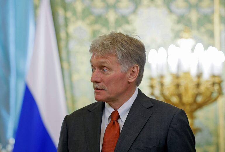 Dmitri Peskov, portavoz presidencial de Rusia.