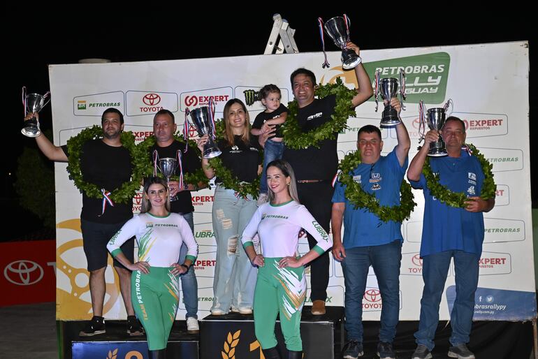 El piloto Leonardo Balbuena fue el campeón en la categoría RC4B del SP. Fabiani Gaona fue segundo y Udo Siemens, tercero.